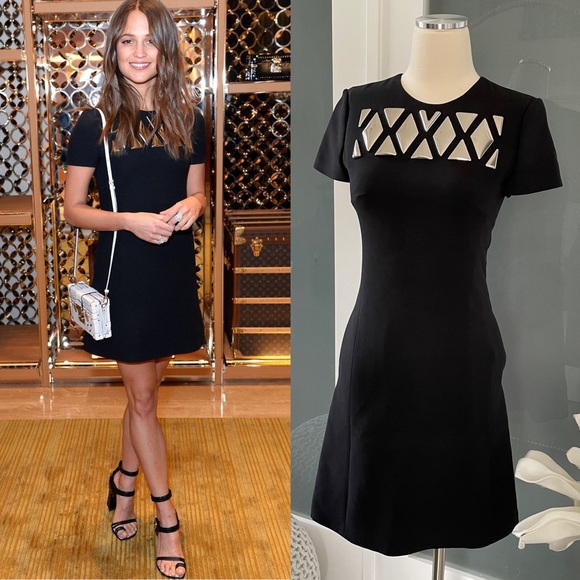 SOLD 🖤 NWT Louis Vuitton Runway Silver Dress - Picture 13 of 15